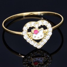Kitty Herz Goldring Ring 585