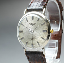 [Near MINT] Longines Admiral Cal 23Z Silver Dial Handaufzug Vintage Mens Watch