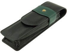 Pelikan 3er Lederetui Schwarz Grün Füller Kugelschreiber Bleistift Souverän TOP