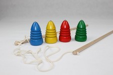 Holzspielzeug Kreisel mit