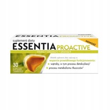 ESSENTIA Proactive unterstützt eine gesunde Leberfunktion 30/60/90 Kapseln NEU