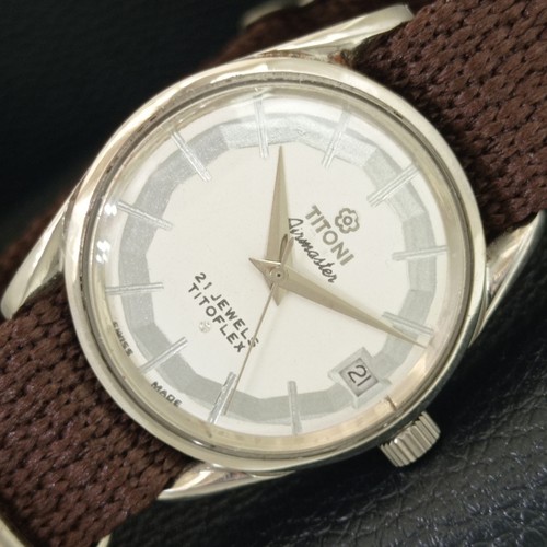 Handaufzug vintage titoni - handaufzug,