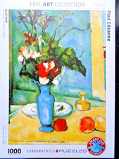 Eurographics Puzzle Fine Art Collection 1000 Teile: Paul Cézanne: Die blaue Vase