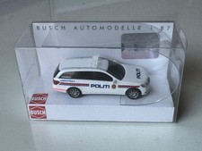 Mercedes E "Politi Hundepatrulje - Polizei Norwegen" - NEU/OVP - Busch 44270