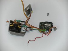 Märklin aus 29655 Ersatzteile: Digitaldecoder, Hochleistungsmotor, Blinklicht, u