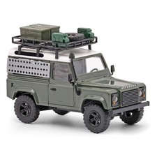 Land Rover Defender 90 Expedition Modell von Busch 1:87