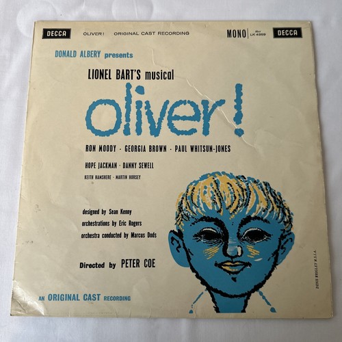 Decca lk4359 lionel bart s - decca, bart’s