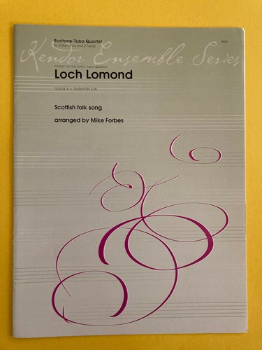 Loch lomond folk song - loch, arr