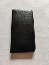 Echtleder Hülle für LG X Power Schutzhülle Handy Book Case Flip Etui zum Klappen