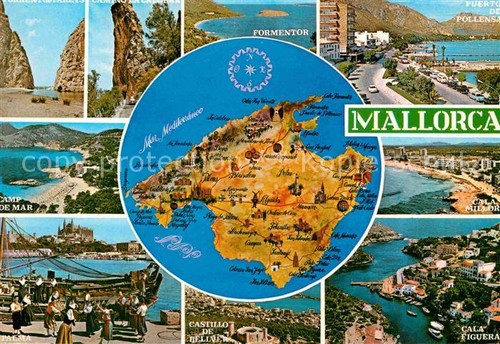 Mallorca kuestenstaedte der - mallorca,