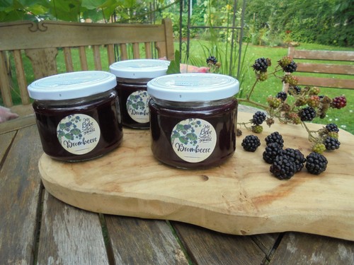 Brombeer marmelade konfitüre - brombeer-marmelade,