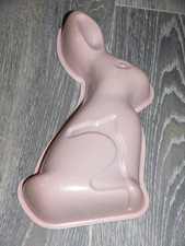 Tchibo Backform Hase Osterhase Edelstahl rosa