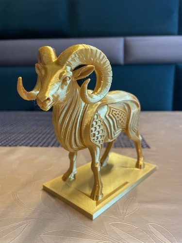 Steinbock figur skulptur - steinbock,