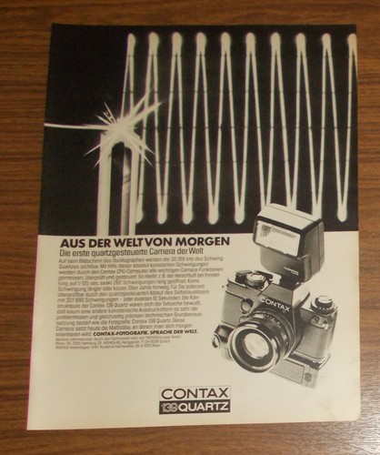 Seltene werbung contax - werbung, 139