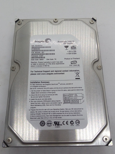 Seagate ide festplatte 500gb - ide,
