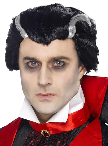Graf dracula perücke - graf,