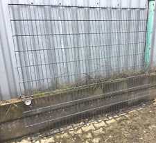 Zaunelemente Bechichtet RAL 7016 mit Tor