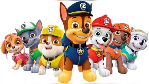 Paw patrol essbar - paw, party