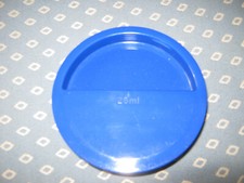 Tupperware Maßliebchen Deckel Messbecher 25 / 50ml abmessen Ersatzteil neuwertig