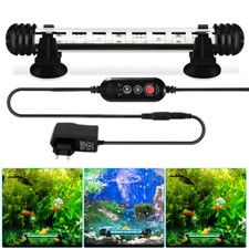 18-112cm LED RGB Aquarium Beleuchtung Lampe Vollspektrum Aufsetzleuchte Licht