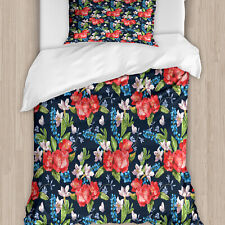 Blumen Bettwäsche Set
