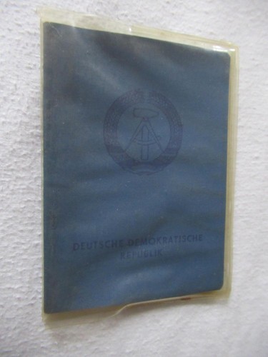 Ddr personalausweis - ddr,
