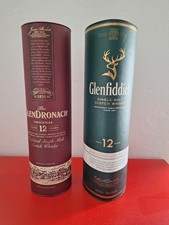 Glenfiddich - Glendronach Whisky Tubes-Dosen-Leer-Deco-Sammler