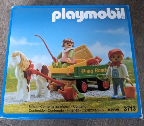 Playmobil 3713 ponywagen - playmobil,
