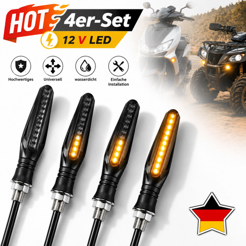 Mini blinker motorrad 4stk - blinker,