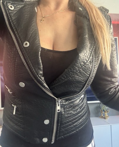 Pimkie leder jacke kunstleder - leder,