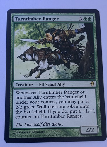 Turntimber ranger zendikar - ranger,