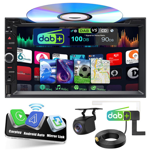 Autoradio kabelloses apple - 7",