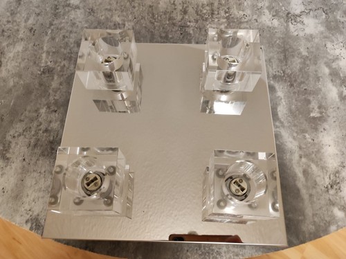 Deckenlampe quadratisch 4 - deckenlampe,