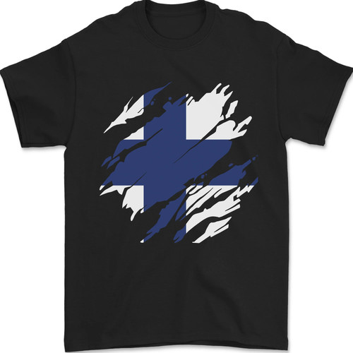 Zerrissen finnland flagge - zerrissen,