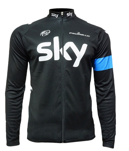 Trikot langarm sky - sky, radtrikot