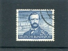 Bund, BRD, Otto Motor, Mi.-Nr. 150 Z mit Wz. 4 Z gestempelt geprüft Schlegel BPP