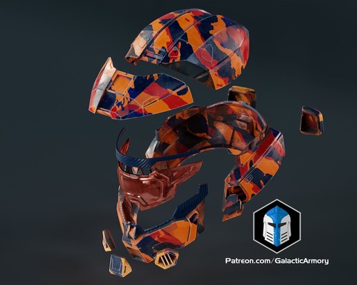 Halo infinite mark helm - helm, 3d