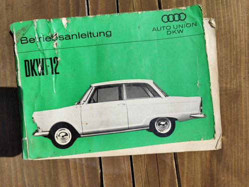 Dkw f12 audi betriebsanleitung - dkw,