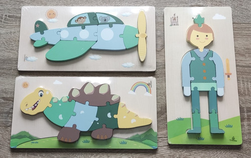 Holzpuzzle für kleinkinder - für,
