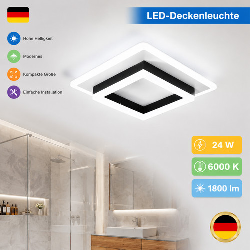 24w led deckenlampe - 24w,