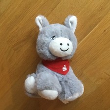 Esel Plüschtier,20cm,grau,sehr weiches Fell, für jeden, der Esel liebt,ein schön