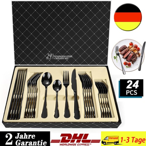 Edelstahl besteckset teilig - edelstahl,