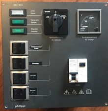 Landanschlusspanel für Boot oder Wohnmobil Fa. Philippi LAE 234 LGK