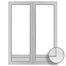 Fenster bis zum Boden mit