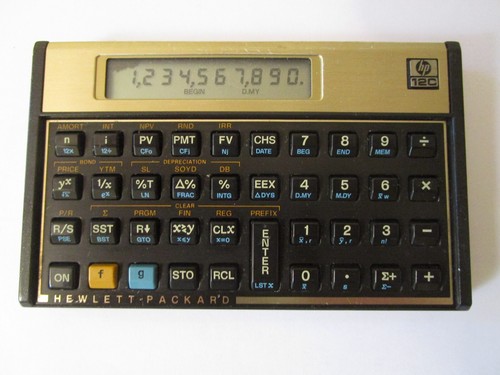 Hewlett packard 12c - hewlett, hp