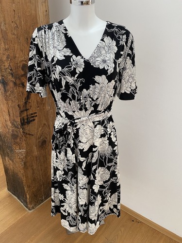 Sommer kleid schwarz weiss - h&m,
