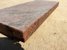 Blockstufe Podestplatte massiv Treppenstufe Aussentreppe Naturstein Granit   6cm