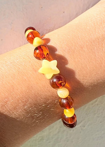 Bernstein armband modern - bernstein,
