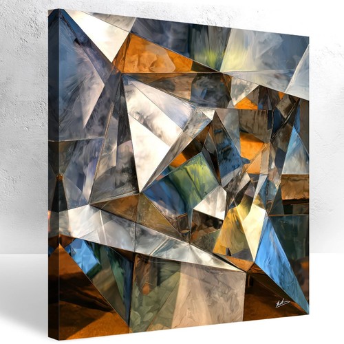 Abstrakte leinwandbilder bunt - abstrakte,