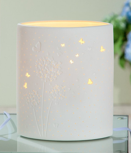 Gilde porzellan lampe ellipse - porzellan,